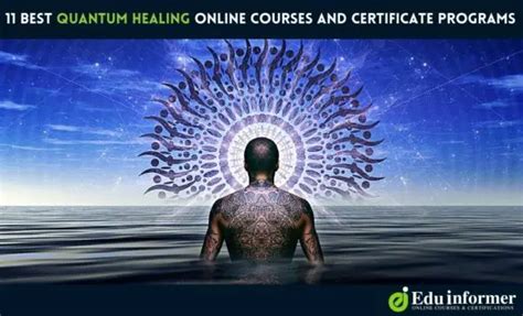 I have taken two courses that claimed to be energy healing curriculum, but fell short of the mark. . Quantum healing courses